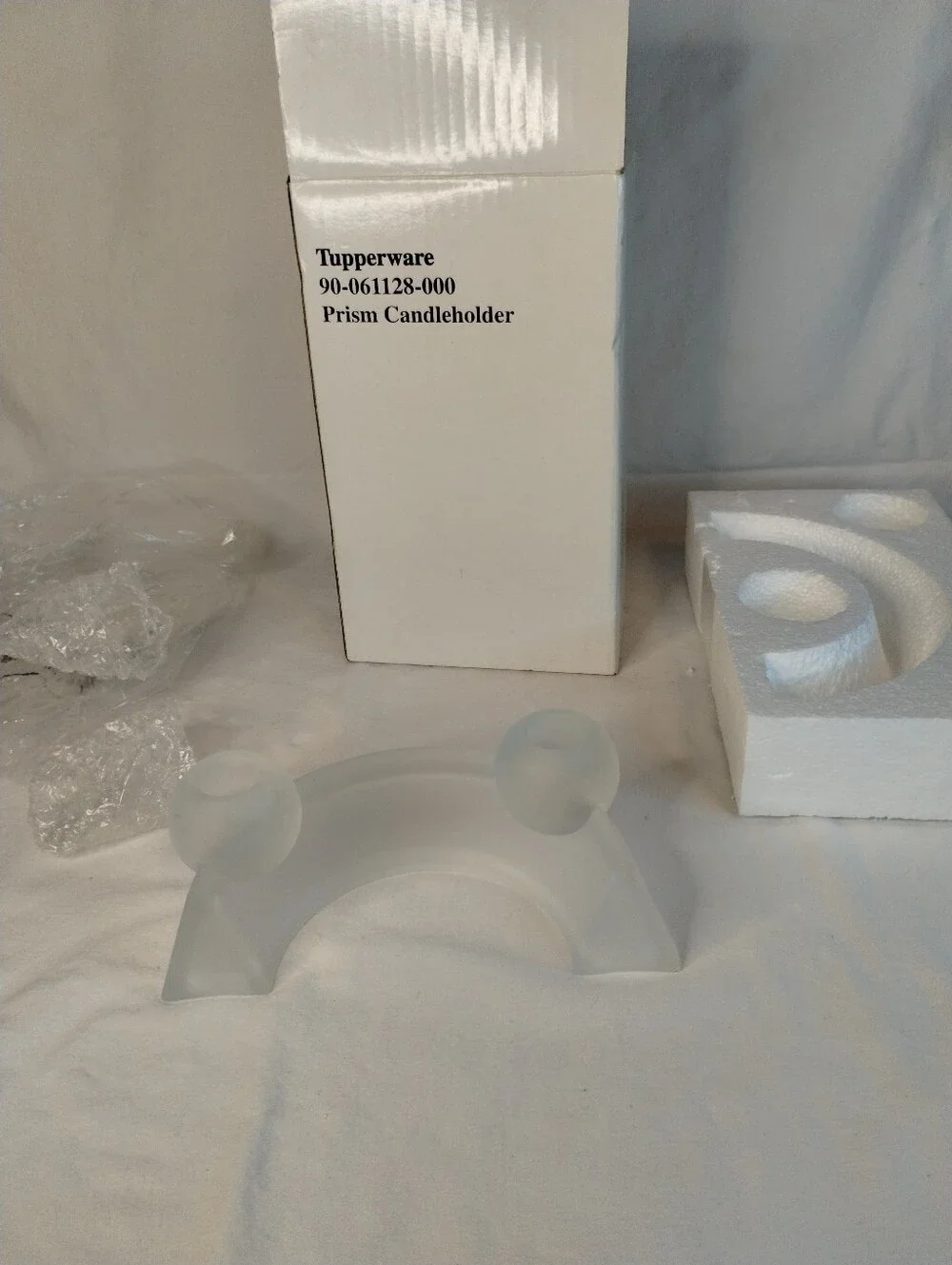 Tupperware Prism Candle Holder - NEW RETIRED STOCK